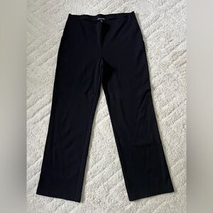 Eileen Fisher Black Italian Knit Pants Size Medium